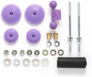 1 Set Large Dia. Stabilizer Head Set 11mm/15mm Purple 95518 Spare Parts for TMIYA Mini 4WD Racing Car Model