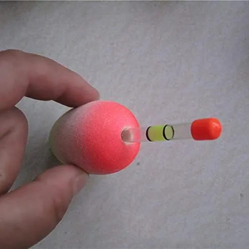 10 Pcs/Set Float Bobber Fishing Luminous 10g 20g 30g 40g 50g Belly Fishing Tube Buoy Foam Floats Can Be Insert Glow Sticks