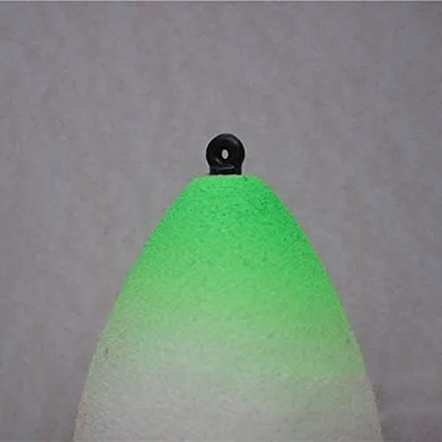 10 Pcs/Set Float Bobber Fishing Luminous 10g 20g 30g 40g 50g Belly Fishing Tube Buoy Foam Floats Can Be Insert Glow Sticks