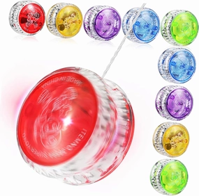 10pcs Light Up Balls for Colorful Plastic Balls Educational Party Favors Fun for Wrist Exercise and Creative Play
