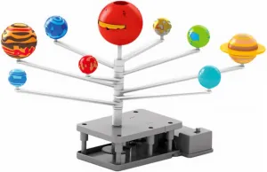 1Set Astronomical Science Experiment Planetary Model DIY Rotating Solar System Projection Easy to Assemble Present