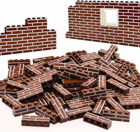 200Pcs Classic Wall Building Bricks