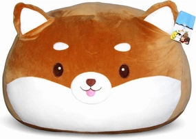 29-Inch Shiba Inu Plush – Giant Stuffed Animal, Squishy & Cuddly Plushie – Adorable Gift for Family & Friends