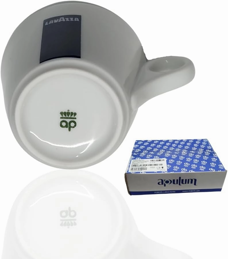 2oz Espresso Coffee Cups, Lavazza Classic Collection Set of 2 (Espresso)
