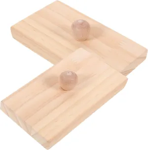 2pcs Boys and Girls Sand Blocks Toy Musical Sand Blocks Instrument for Percussion Education Safe and Smooth Body for Early Childhood Learning and Rhythm Exploration