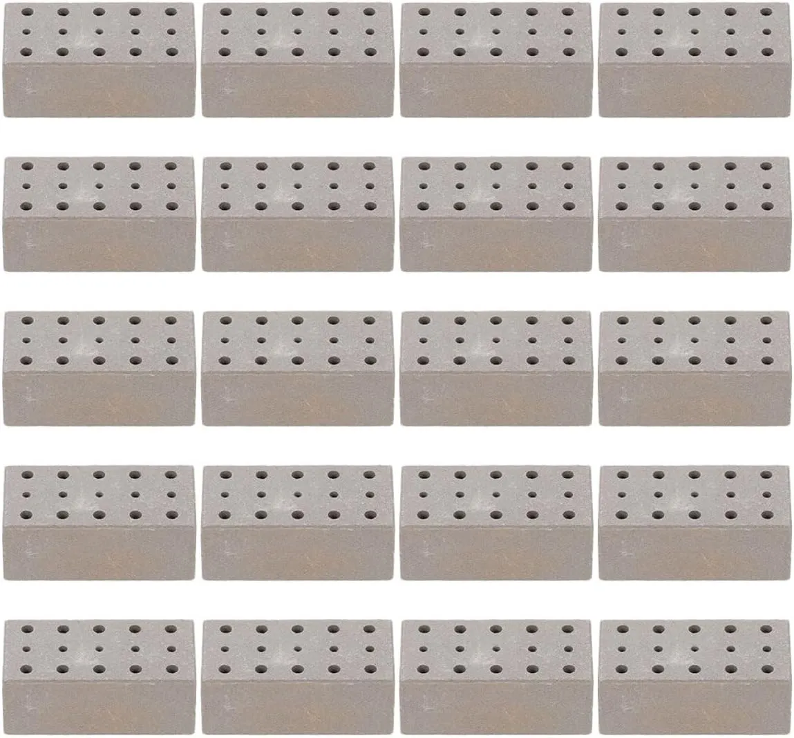 30pcs Miniature Bricks for Crafts Tiny Bricks for Dollhouse Building Supplies for Landscaping Creative Building Blocks for Imagination