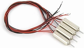 4 pcs/lot Micro Coreless Motor DC 4.5V 31440RPM Hollow cup motor 4x12mm Micro Motor for RC Helicopter Toy