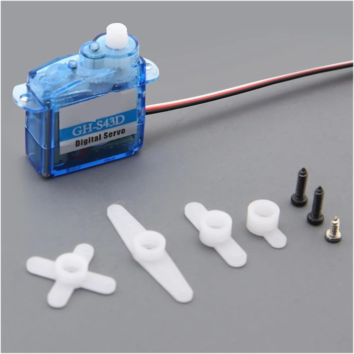 5/10/20PCS PES GH-S37D GH-S43D Servo Motor Digital 3.7g 4.3g Mini Micro Servo For RC Airplane Helicopter Truck Boat Car Robot(20PCS S43D)
