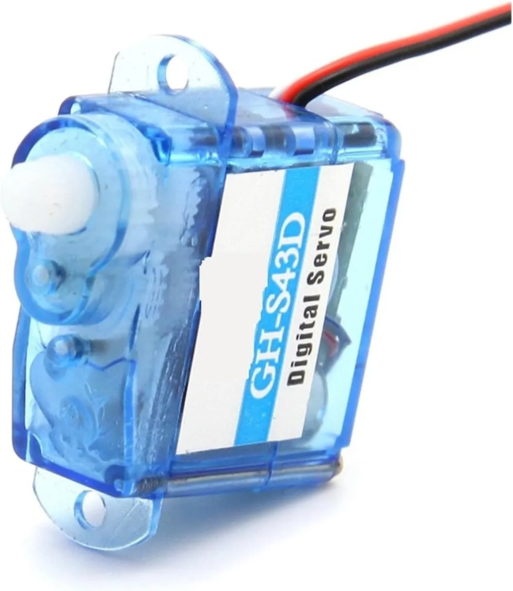 5/10/20PCS PES GH-S37D GH-S43D Servo Motor Digital 3.7g 4.3g Mini Micro Servo For RC Airplane Helicopter Truck Boat Car Robot(20PCS S43D)