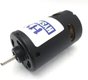 550 Mini Motor Electric DC 5V-12V High Speed 7.4V 13000rpm PWM Reversed Metal Motors DIY Vehicles Cars Boat Model Engine RS550 - (Voltage(V): Only Motor)