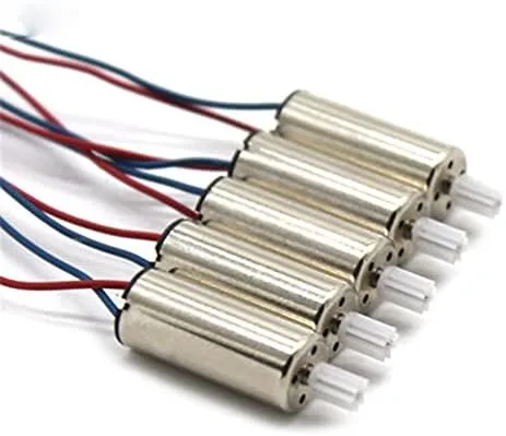 5pcs Mini 716 Hollow Cup Motor Coreless 8T Gear DC 3.7 40000rpm Electric for RC Model Toy Helicopter Quadcopter Spare Parts