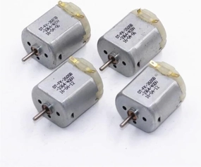6pcs 260 DC Motor High Speed 1.5V-4.5V 3V 6V 6000rpm -17500rpmic Carbon Brush DIY Electric Engine Toy Car Fan