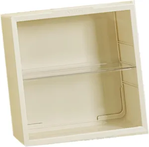 Action Figure Display Case Doll Storage Cabinet Lightweight Car Model Display Box Organizer for Bedroom Desk Home Living Room , Cream Color 2 Layer