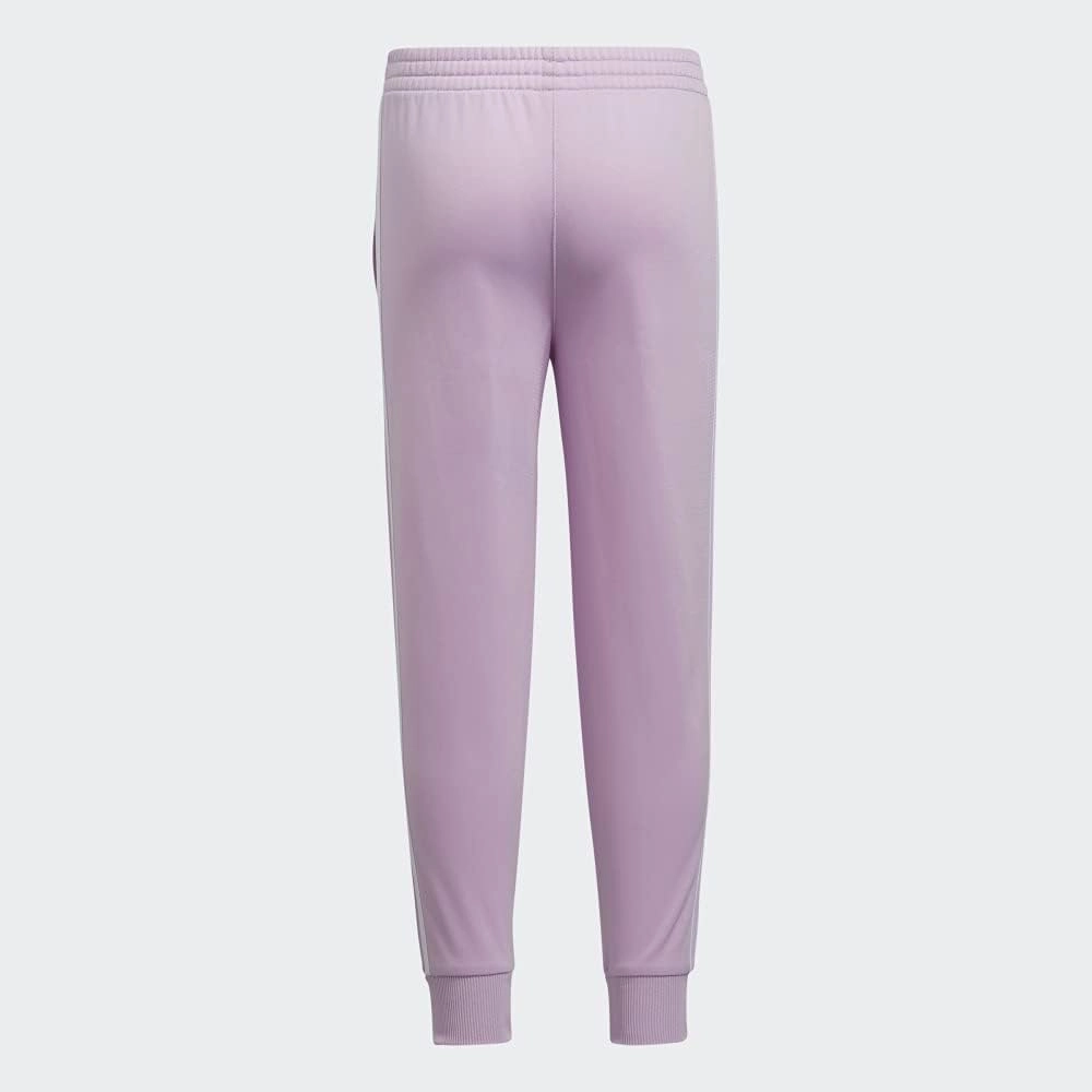 adidas Girl's Zip Front Classic Tricot Jacket and Joggers Set