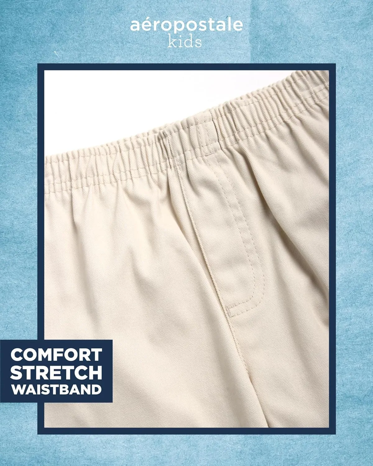 AEROPOSTALE Boys Short Sets - 2 Piece Short Sleeve Polo Shirt and Woven Cargo Shorts Summer Outfits for Boys (Sizes: 4-16)