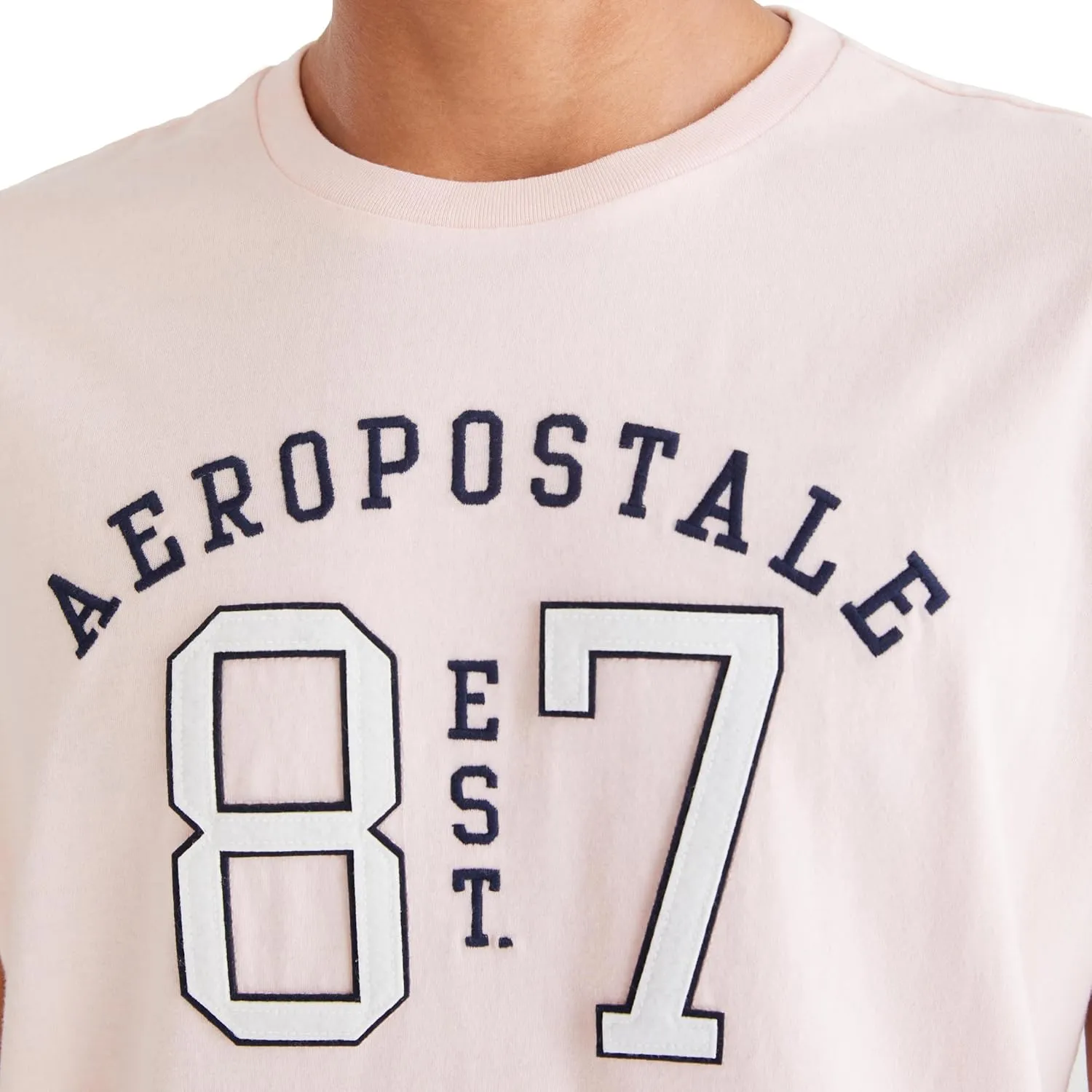 AEROPOSTALE Men's Arch Logo Short Sleeve Tee