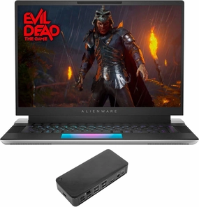 Alienware x16 Gaming & Entertainment Laptop (Intel i9-13900HK 14-Core, 32GB LPDDR5 6000MHz RAM, 8TB PCIe SSD, GeForce RTX 4080, 16.0" 480 Hz Wide UXGA (1920x1200), Win 11 Home) with USB-C Dock