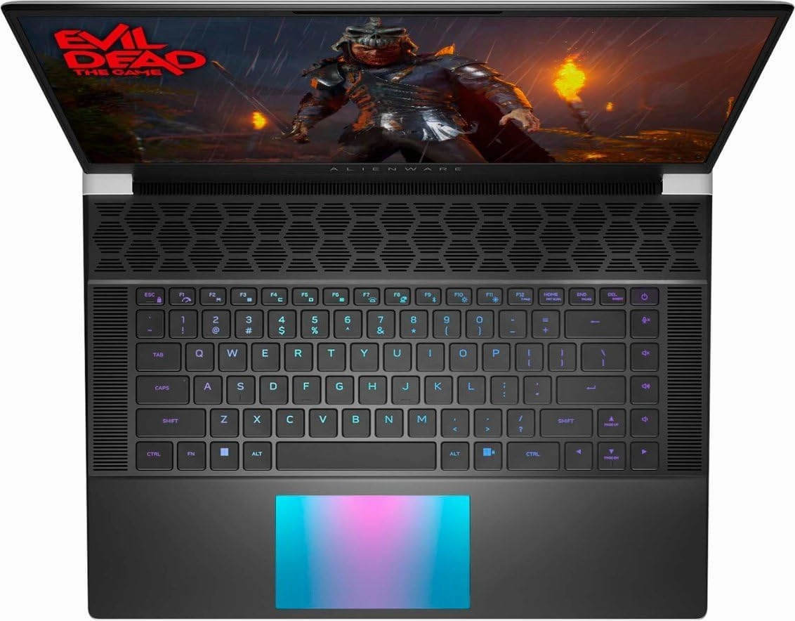 Alienware x16 Gaming & Entertainment Laptop (Intel i9-13900HK 14-Core, 32GB LPDDR5 6000MHz RAM, 8TB PCIe SSD, GeForce RTX 4080, 16.0" 480 Hz Wide UXGA (1920x1200), Win 11 Home) with USB-C Dock