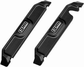 Aluminum 7075 Alloy Chassis Nerf Bars for Traxxas 1:16 Mini Maxx 4WD 107154-1 / Mini XRT VXL-3S 108076-1 Monster Truck Upgrades - Black