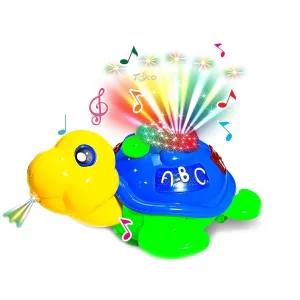 AM0068 3D Flashing Light and Dancing Tortoise Musical Toy