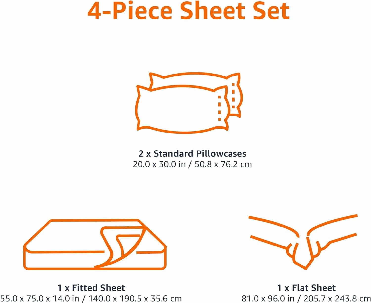 Amazon Basics Lightweight Super Soft Easy Care Microfiber 4 Piece Bed Sheet Set With 14-inch Deep Pockets, Full, Blue Floral,Printed