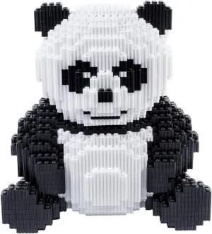 Animal Panda Mini Blocks Building Set, 7822 Pcs Cute 3D Puzzle Mini Building Bricks Toy Kits, DIY Educational Particle Building Birthday Gift for Party Favors