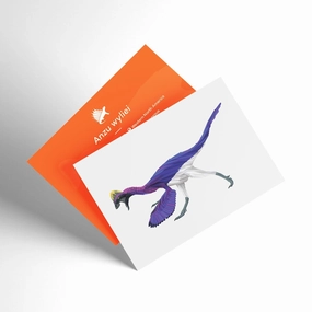 Anzu X-Ray 3D Collectible Dinosaur Card