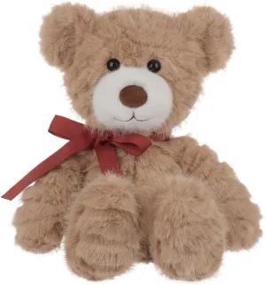 Apricot Lamb Cloud Bear Plush Stuffed Animals for Kids, Soft Cute Plush Toys for Baby Girl and Boy, Fluffy Cloud Bear Brown 8.7 Inches