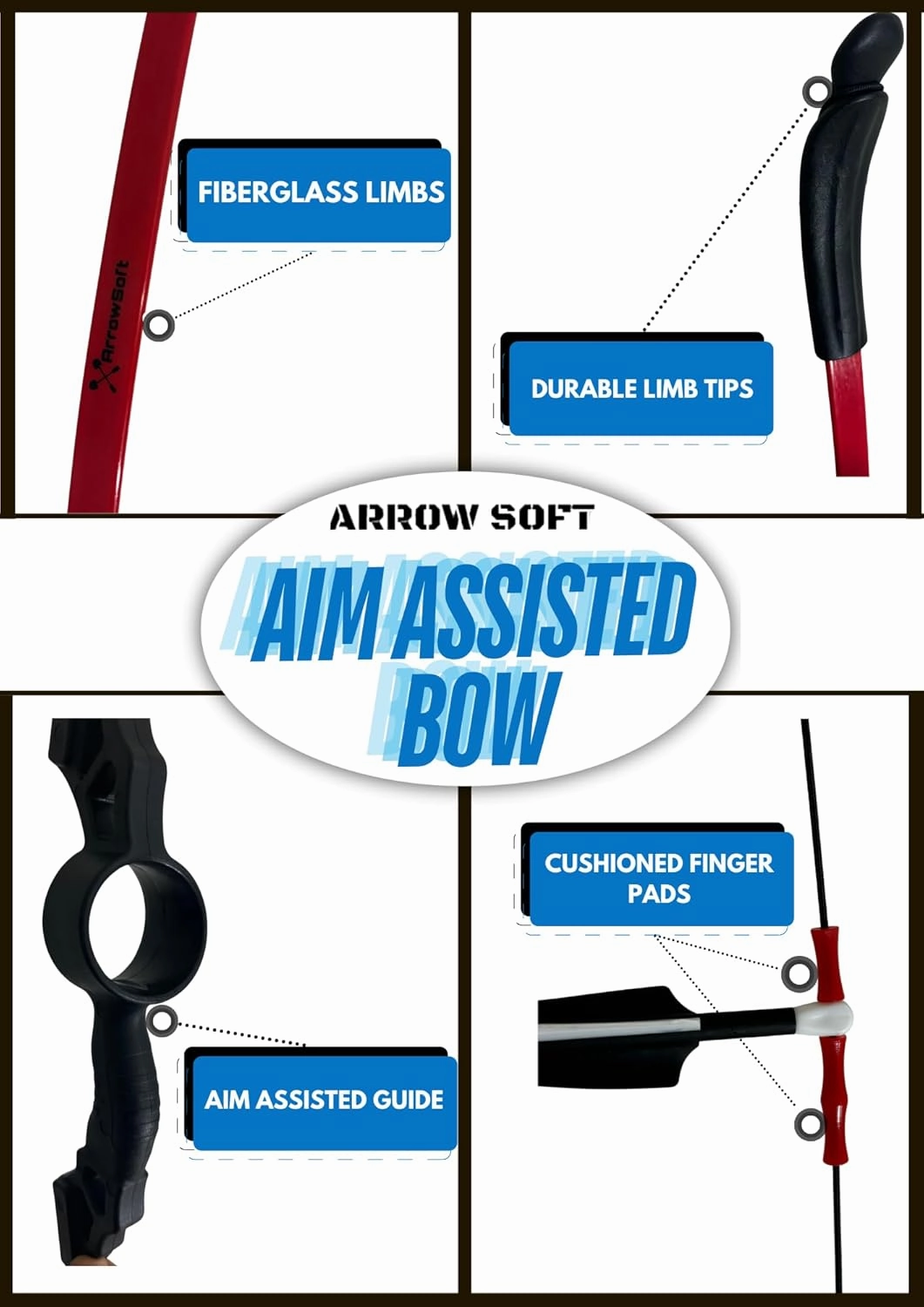 Archery Ultimate Game Set (Single Target Youth Bow Set)