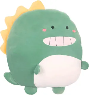 ARELUX 16in Soft Dinosaur Anime Plush Pillow Cute Stuffed Animal Plush Toy Kawaii Plushies Room Decor Christmas Decorations Gifts for Women Kids Birthday/Big Kid
