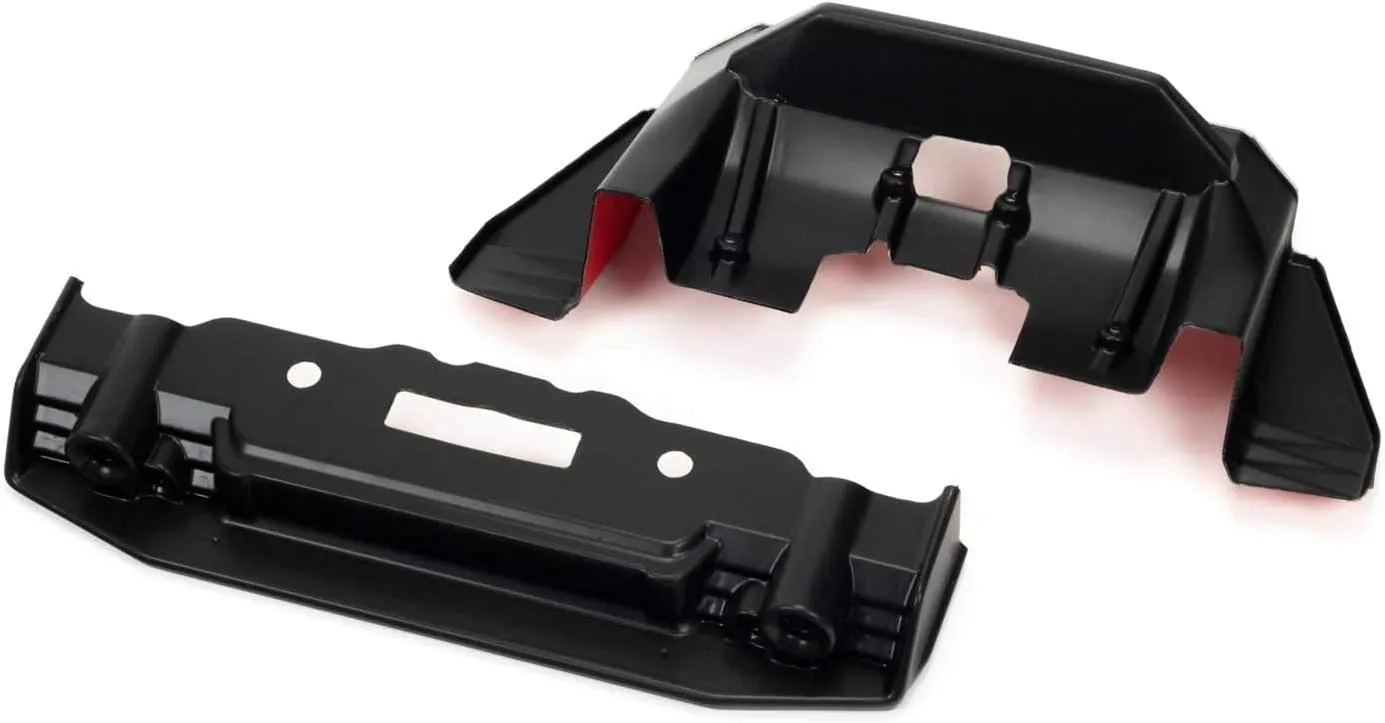 ARRMA 1/7 Painted Splitter and Diffuser, Black and Red: Felony 6S BLX, ARA410008