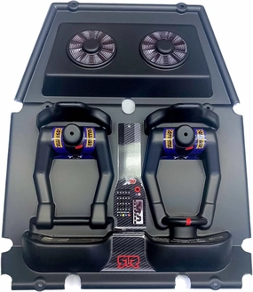 ARRMA Interior, Black with Decals: Mojave 6S BLX, ARA411003