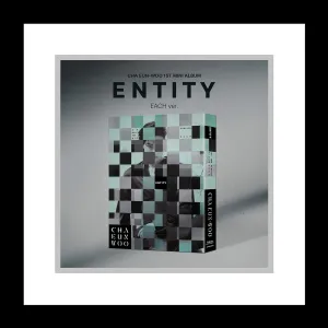 Astro Cha Eunwoo Entity 1st Mini Album EACH Version CD 1p Folding Poster on Pack 168p PhotoBook 3p PhotoCard 1ea Sticker 1ea DIY Entity 1p Accordion Lyric Paper Tracking Sealed