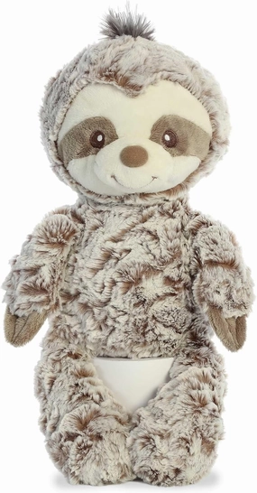Aurora® Playful Sammie Sloth™ Baby Stuffed Animal - Soft & Cuddly Toy - Imaginative Play - Brown 13 Inches