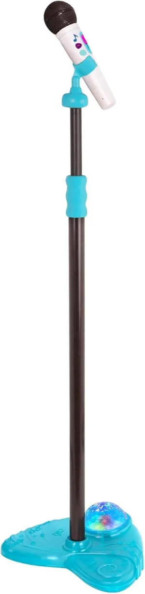 B. toys- Mic It Shine- Musical Microphone - Bluetooth Connection & Extendable Height – 5 Songs, Lights & Recording Feature– 3 Years  