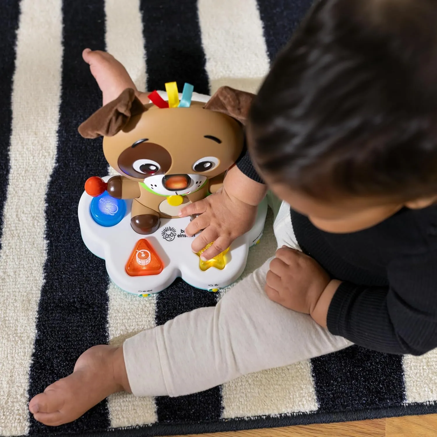 Baby Einstein Drum & Learn Dean Musical Learning Toy, Multisensory, Ages 6 Months and Up