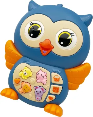 Baby Piano Keyboard Toys 12-18 Month Early Learning Light Up Music Toys Infant Gifts for 1 Year Old Boys Girls (Owl)