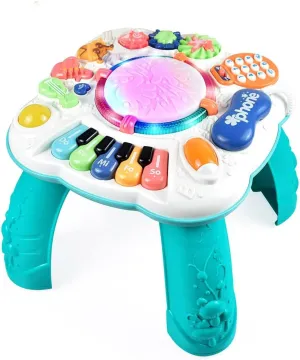 Baby Toy- Engaging Baby Activity Center for 6 12 18 Months Old- Safe, Sturdy, and Fun (11.8 x 11.8 x 12.2 inches)