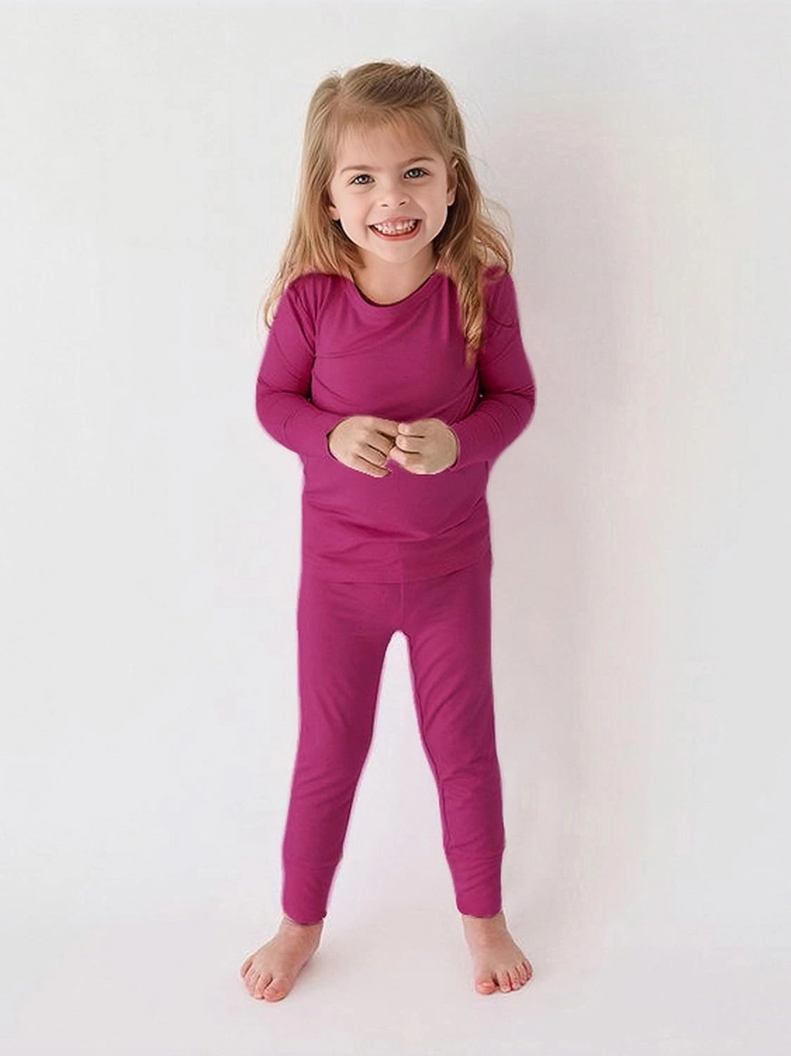 BABY 2T-10Y Toddler Kids Girls Boys Soft Comfy 2pcs Set Long Sleeve Shirts and Pants Sets