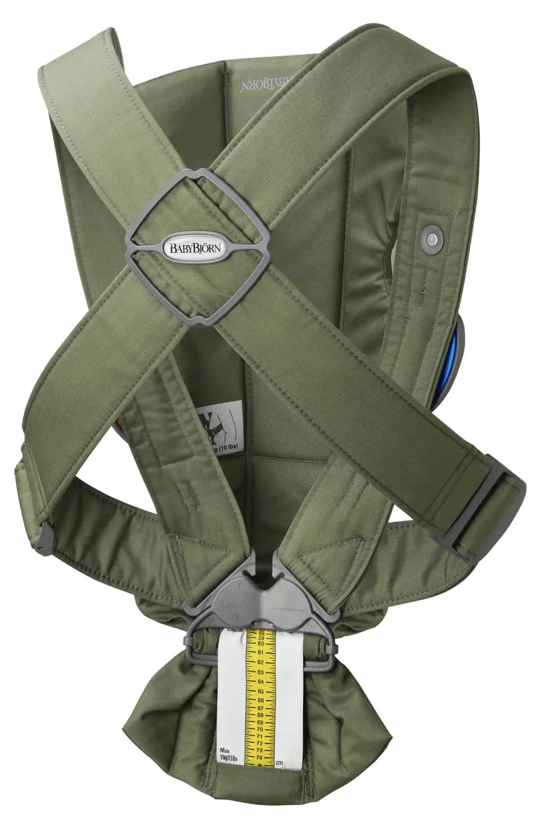 BabyBjörn Baby Carrier Mini - Dark Green, Woven