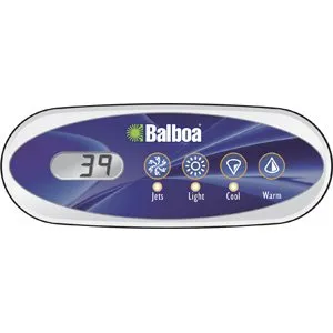 Balboa 30-200-5123 Topside Kit, Mini Oval Vl200 Plus Overlay, 55123