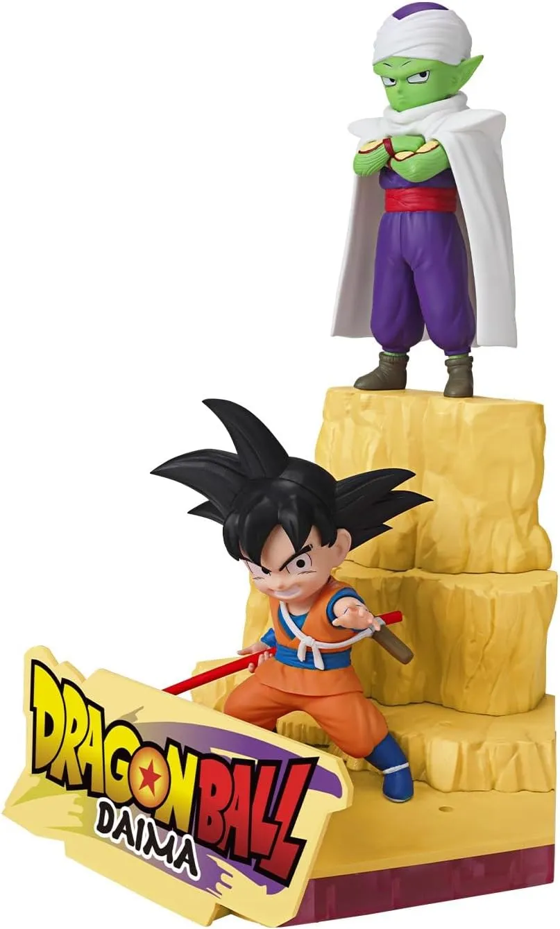 Bandai Spirits Dragon Ball Daima Plastic Model Son Goku (Mini) & Piccolo (Mini), Color-Coded Plastic Model
