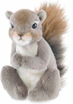 Bearington Lil' Peanut The Squirrel Stuffed Animal, 7 Inch Realistic Stuffed Animal
