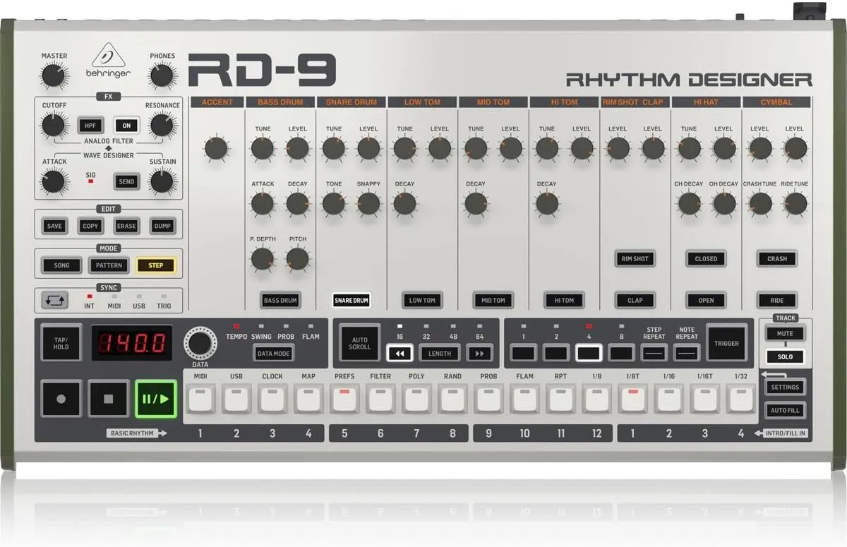 Behringer RD-9 Analog Drum Machine