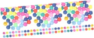 BESPORTBLE Sets Home Party Props Plastic Seamless Raffle Balls Bingo Balls Numbered for Games Pp Material