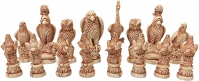 BLADERUNNER Bird Chess Set Blade Runner Relica 32 Pieces