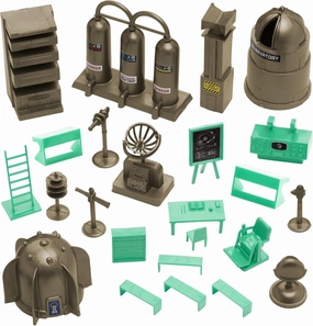 BMC Classic Mad Scientist Lab - 24pc Plastic Army Men Sci-Fi Accessory Playset