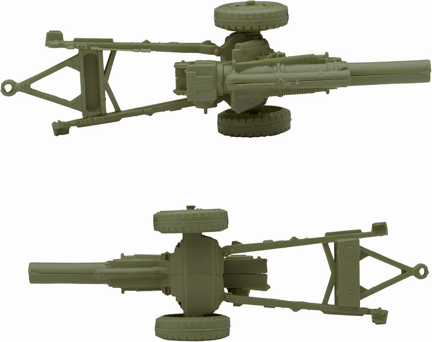 BMC Classic Marx US Howitzers - OD Green 3pc Plastic Army Men Field Artillery