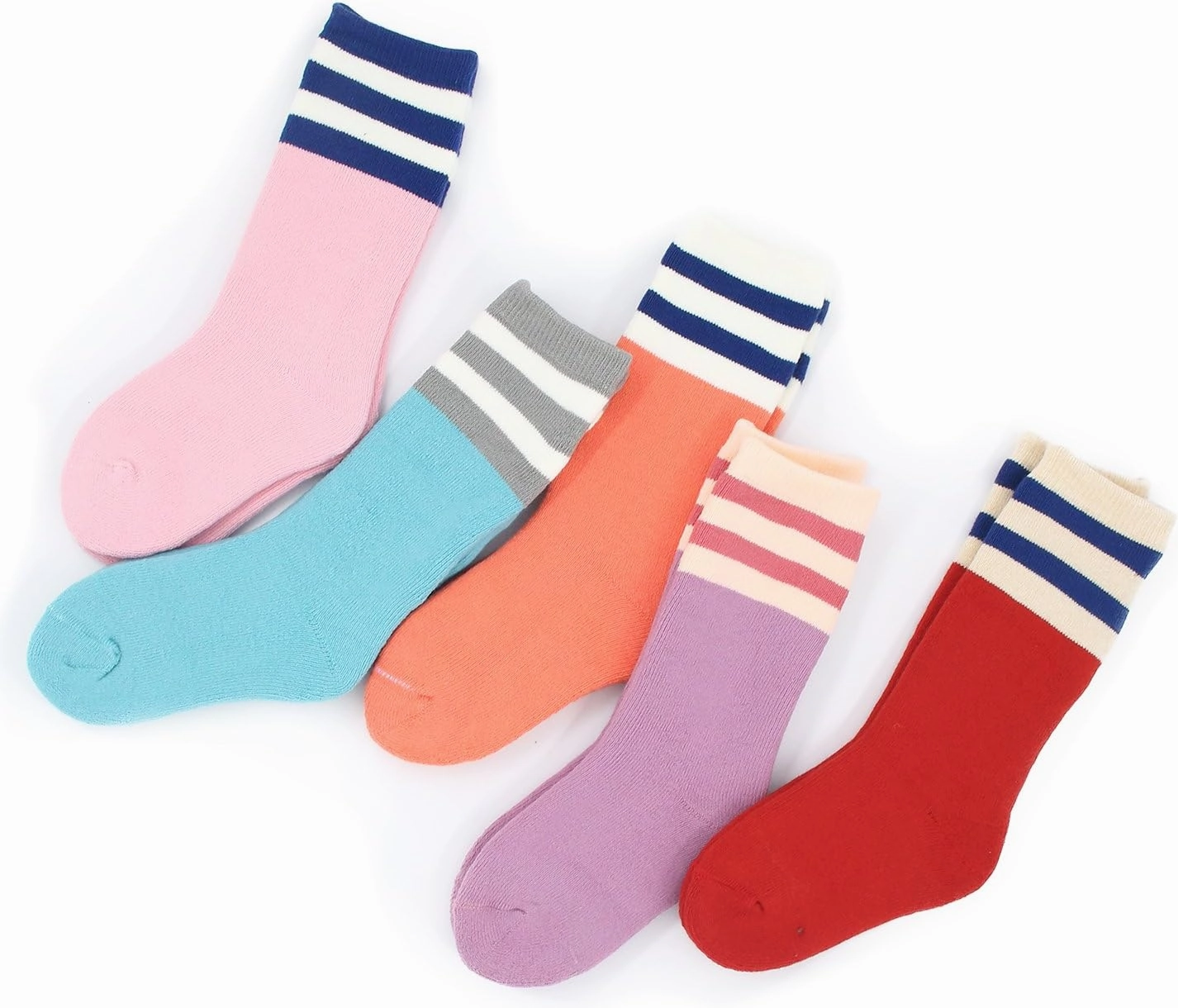 Boys Winter Warm Socks Kids Cotton Crew Socks Cartoon Bear Socks For Boys