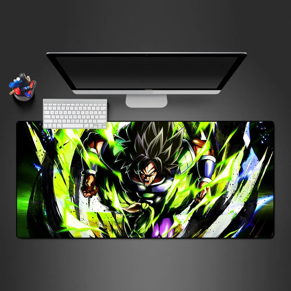 Broly Attack Design M-XXL Size Gaming Mouse Pad Computer Desk Mat